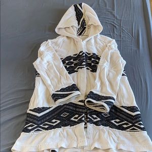 Free people boho tribal cardigan